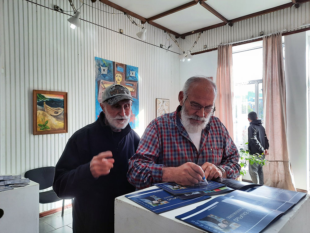 ვალერი მახარაძის ნამუშევრების პერსონალური გამოფენა~Personal exhibition of works by Valery Makharadze~Персональная выставка работ Валерия Махарадзе