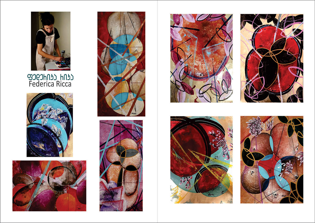 იტალიელი მხატვარი ფედერიკა რიკა