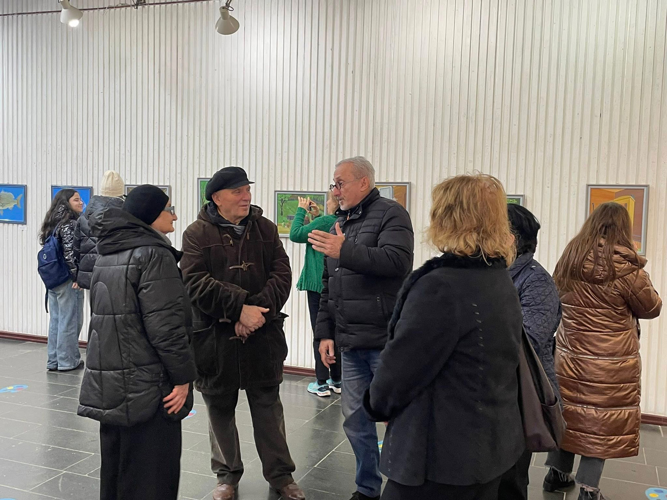 მიხეილ კვაჭაძის ნამუშევრების პერსონალური გამოფენა~Personal Exhibition of Mikheil Kvachadze’s Works~Персональная выставка работ Михаила Квача́дзе